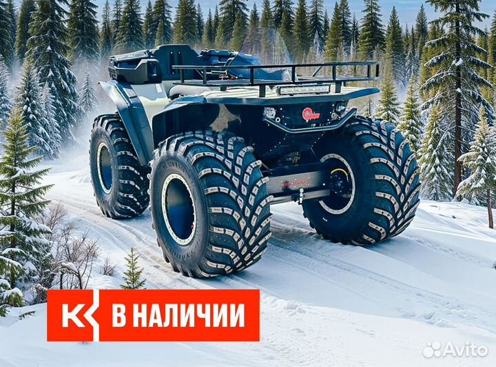 Вездеход - Квадроцикл Nord (Снегоход - Болотоход)