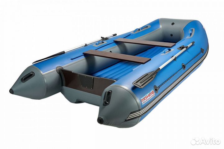 Лодка mishimo lite DF 430 Сине-серый