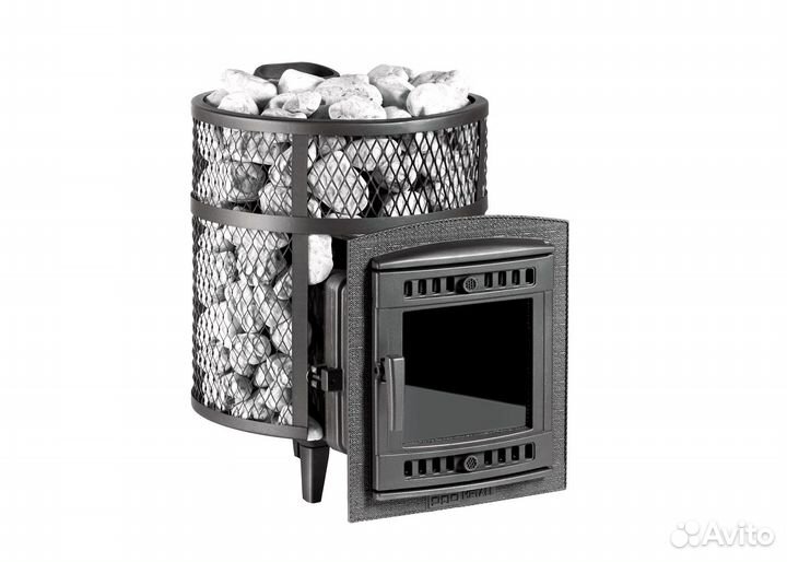 Печь банная «Атмосфера M» сетка нержавейка