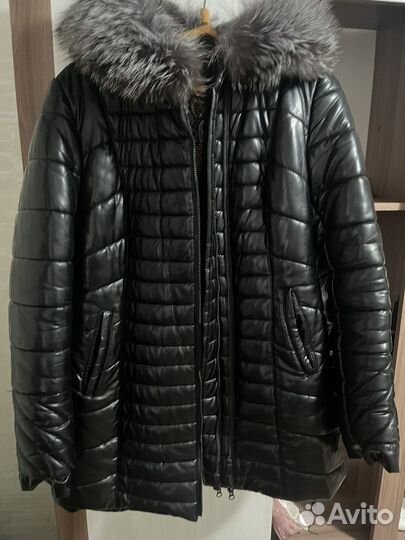 Шуба норковая с капюшоном, куртка зимняя, мутон