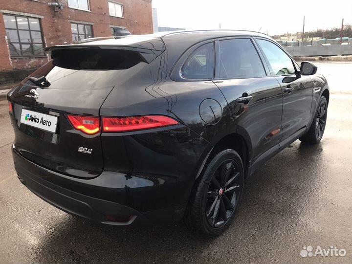 Jaguar F-Pace 2.0 AT, 2017, битый, 170 328 км