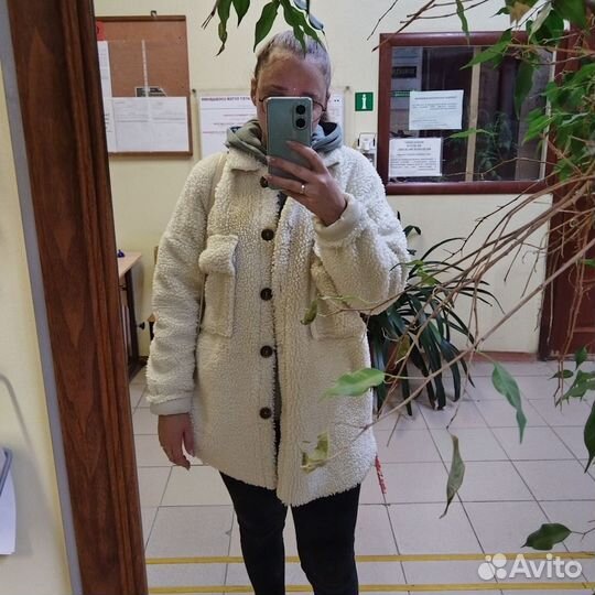 Шубка из экомеха