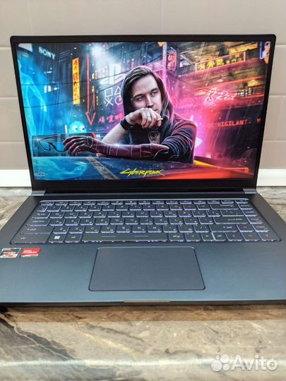 Игровой Новый MSI Ryzen 5-5500U-12 ядер/SSD256/IPS