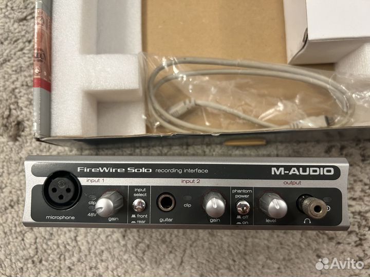 Внешняя звуковая карта M-Audio Firewire Solo