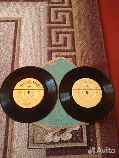 Виниловые грампластинки СССР 