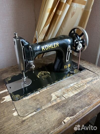 Швейная машина Kohler 11-30, ножная СССР винтаж