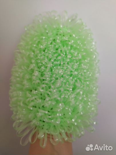 Мочалка вязаная