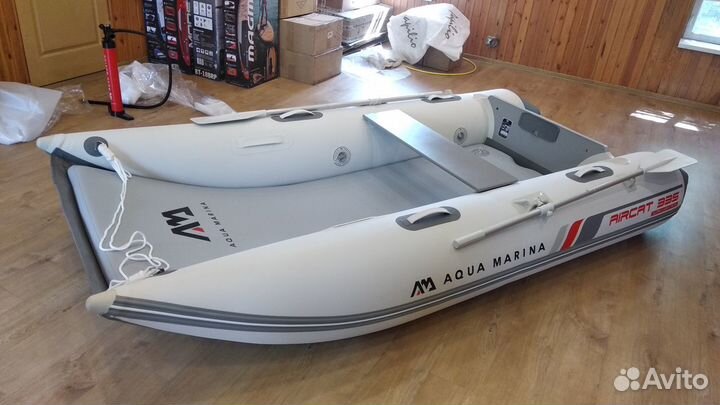 Катамаран пвх С транцем под мотор 335 x 160 см