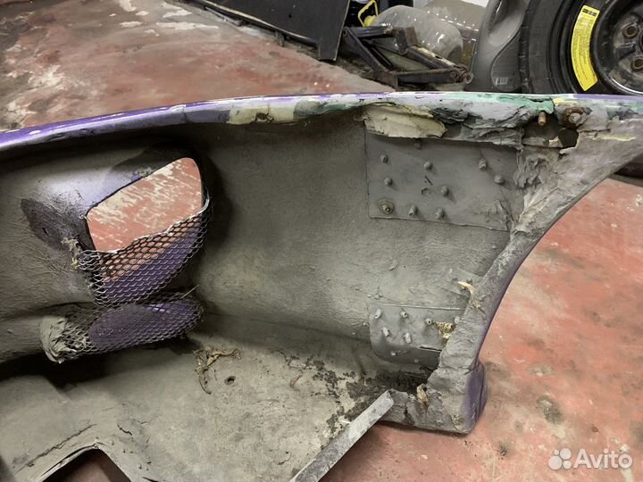 Передний бампер (обвес) Toyota supra 80