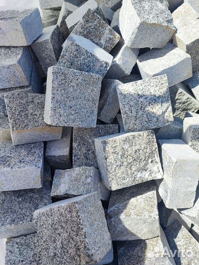 Брусчатка гранитная 100/100/50