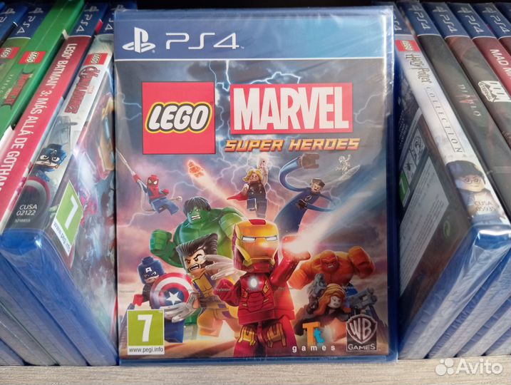 Lego Marvel Super Heroes PS4/PS5 (запечатан)
