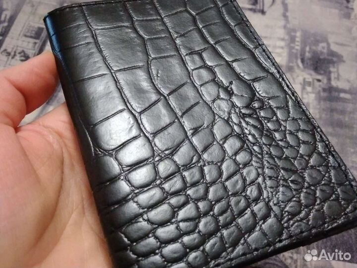 Обложка на паспорт, кожа
