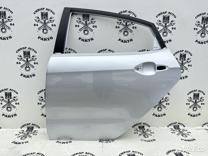 Дверь задняя левая Kia Rio 3 Б/у Оригинал Седан