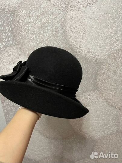 Шляпа фетровая женская