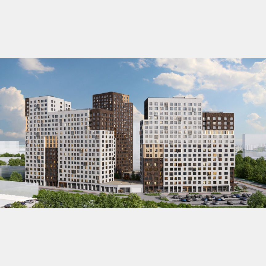 1-к. квартира, 45,9 м², 16/23 эт.