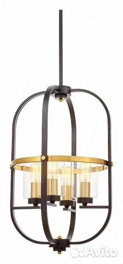 Люстра на штанге lumina deco Monterey LDP 1141-4 B