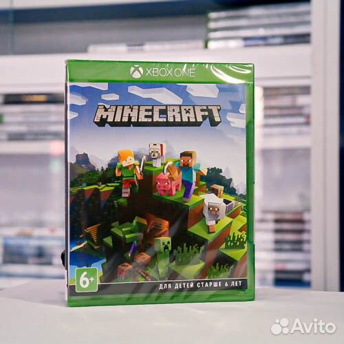 Minecraft xbox one (новый) (обмен)