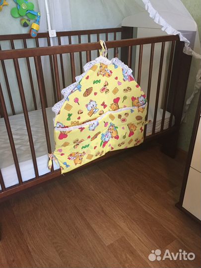 Кармашек(органайзер) на кроватку