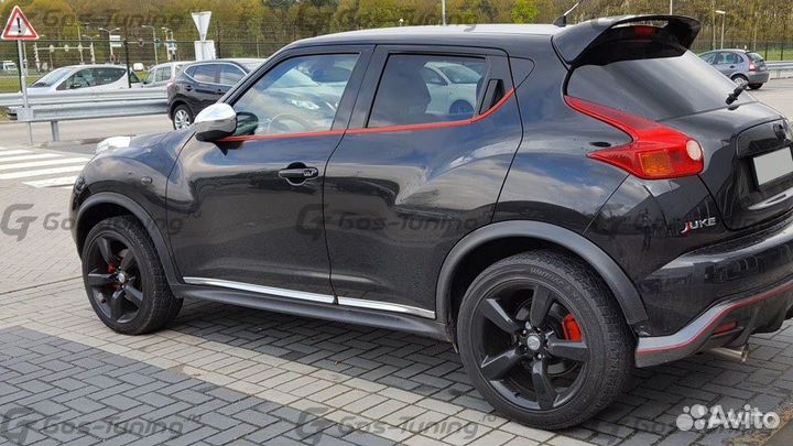 Тюнинг спойлер на Nissan Juke 