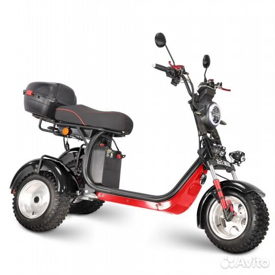 Электроскутер white siberia ikra 5000W black