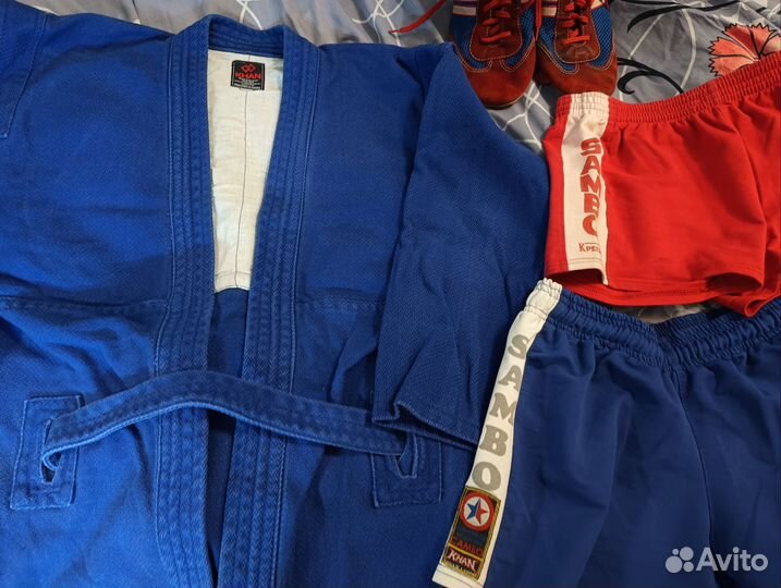Куртка самбовка, шорты, борцовки