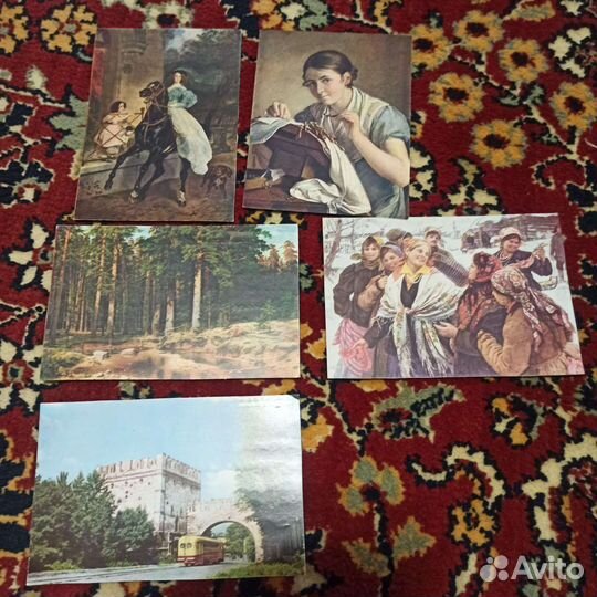 Открытки ссср, календарики