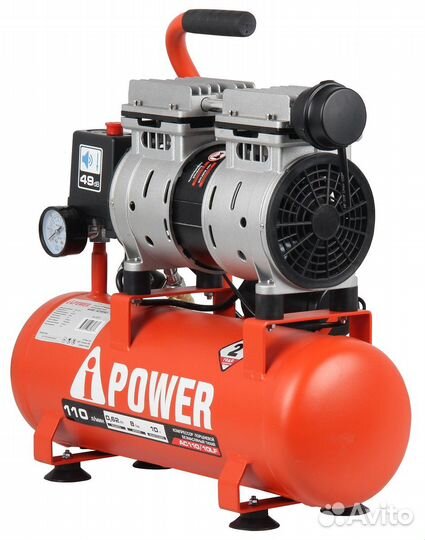 Компрессор поршневой безмасляный A-ipower AC110/10