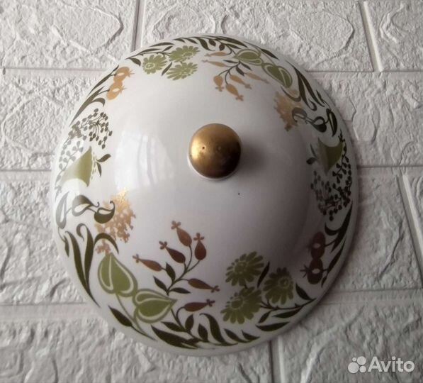 Супница, сервиз ГДР, hennerberg 1777