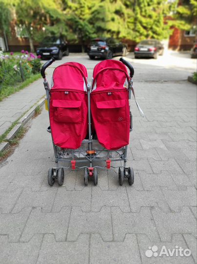 Коляска трость для двойни mclaren