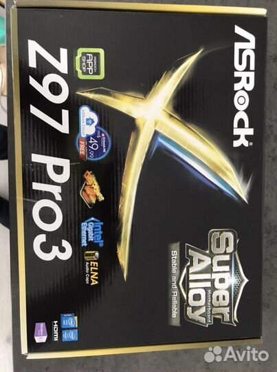 Материнская плата AsRock z97 pro3