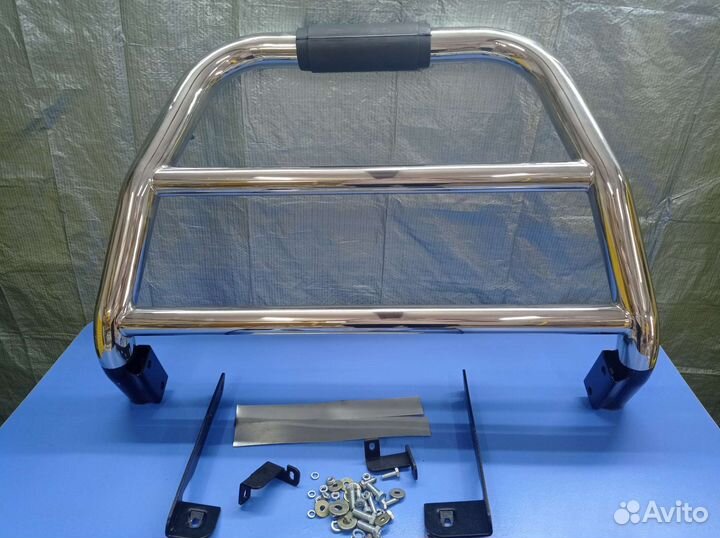 Передняя защита бампера Hyundai Tuscon JM, G4GC