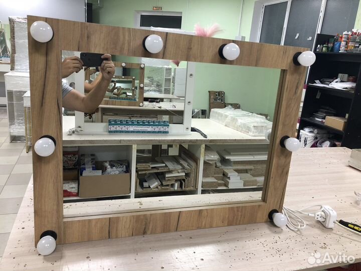 Гримерное зеркало 80*60