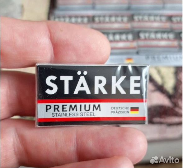 Лезвия для Т- бритв Stärke Premium (20 пачек по 5