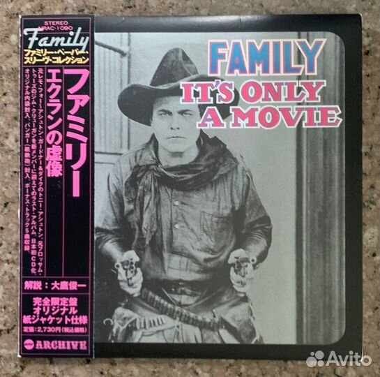 Family – It's Only A Movie (CD, OBI, Paper Sleeve)
