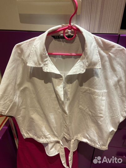 Блузка рубашка женская 44 46