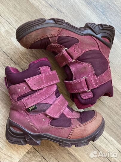 Зимние ботинки экко