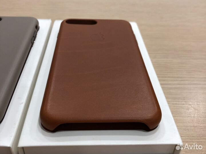 Оригинальный Leather Case iPhone 7 Plus 8 Plus