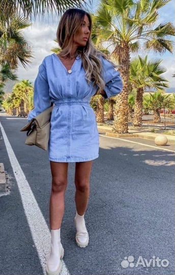 Туника джинсовая