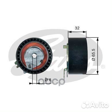 Ролик ремня грм renault