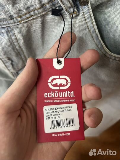 Джинсы ecco y2k