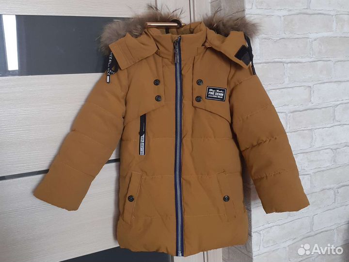 Куртка зимняя на мальчика