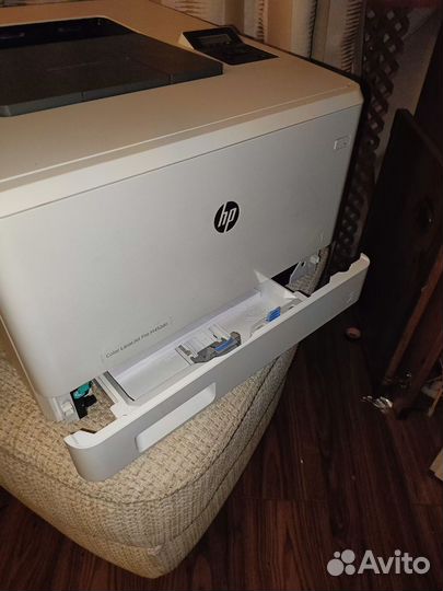Цветной лазерный принтер hp color laser jet m452dn