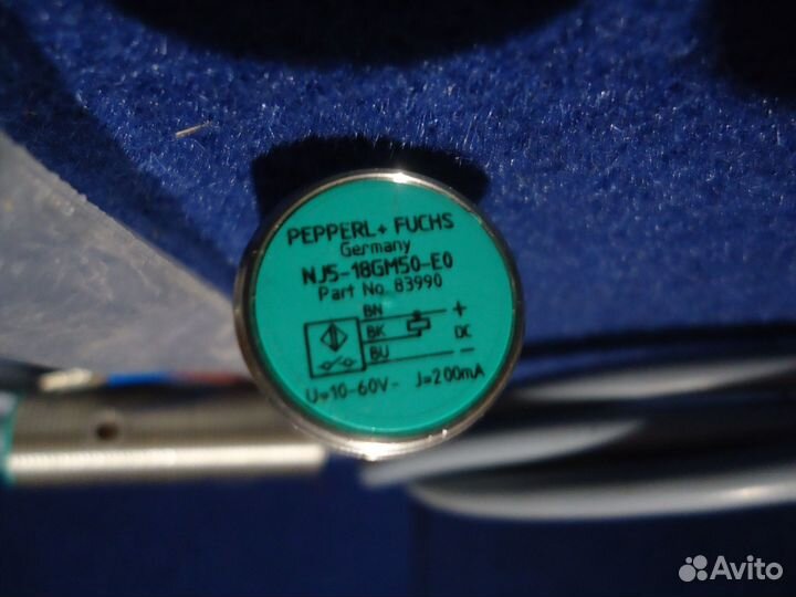Индуктивный датчик Pepperl Fuchs NJ5-18GM50-E