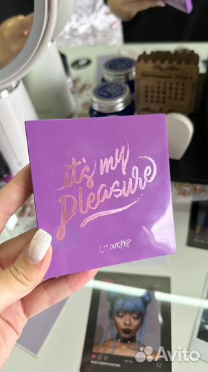 Палетки теней colourpop