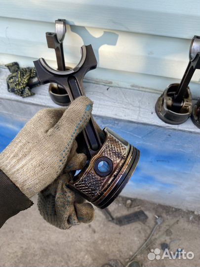 Поршни с шатунами ford focus 2 2.0 145л.с