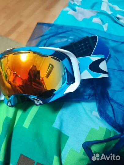 Горнолыжные очки oakley splice factory slant