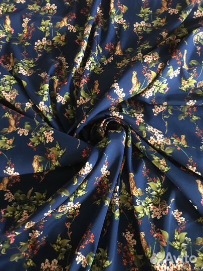 Шелковая ткань Dolce Gabbana