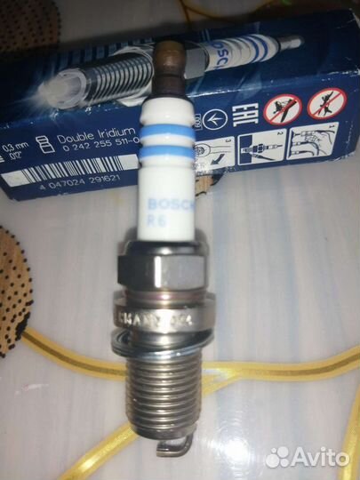 Свечи зажигания иридиевые Bosh на Камаз