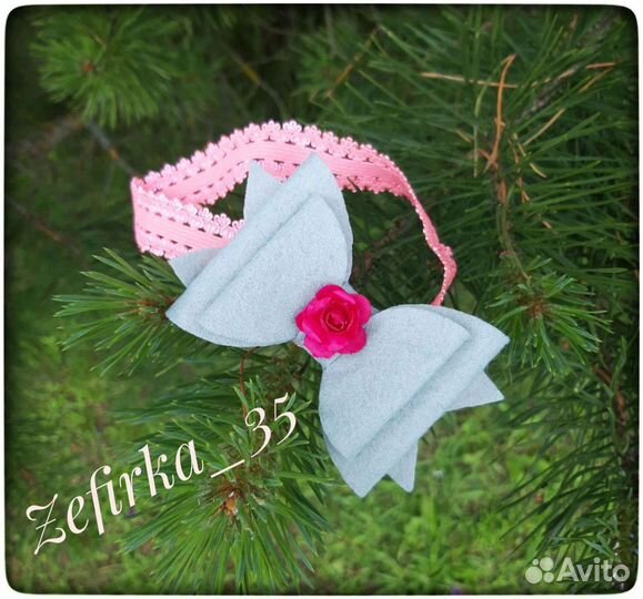 Повязочка украшение на голову