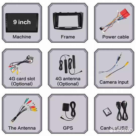 Магнитола Mazda 3 android